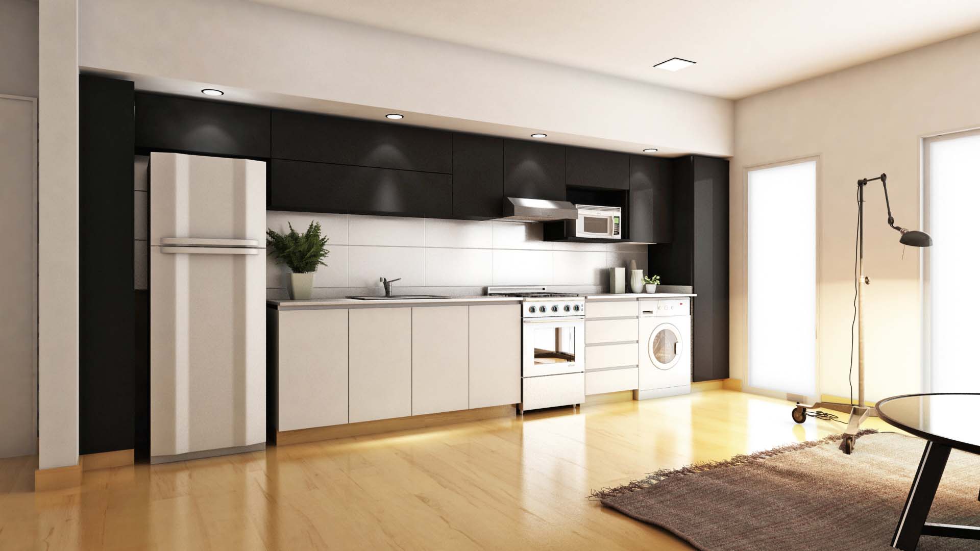 render cocina sm
